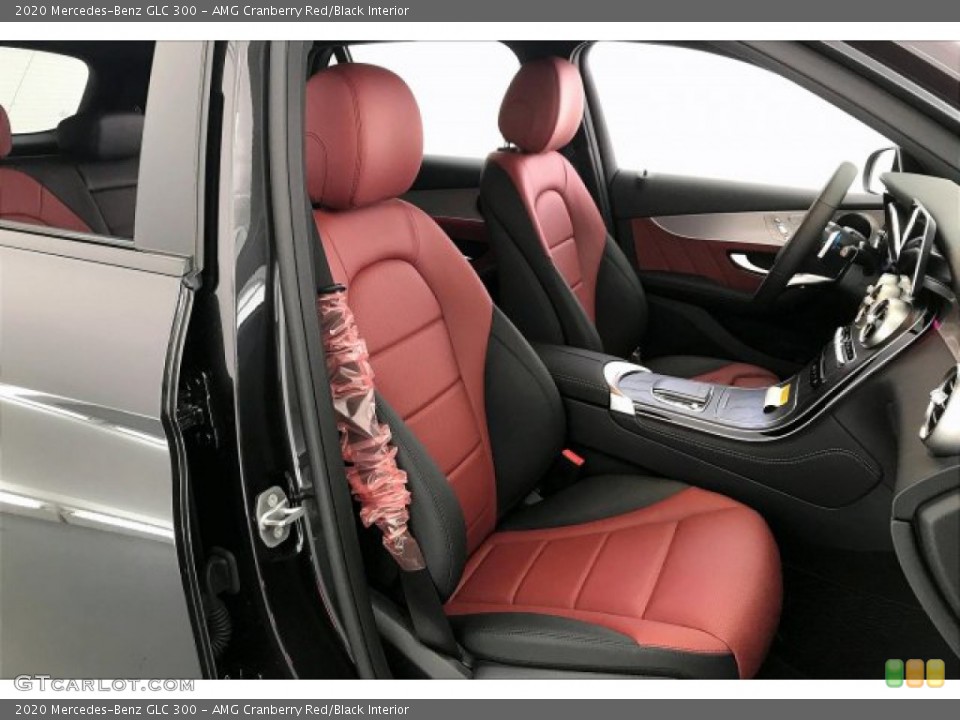 AMG Cranberry Red/Black Interior Photo for the 2020 Mercedes-Benz GLC 300 #137451854