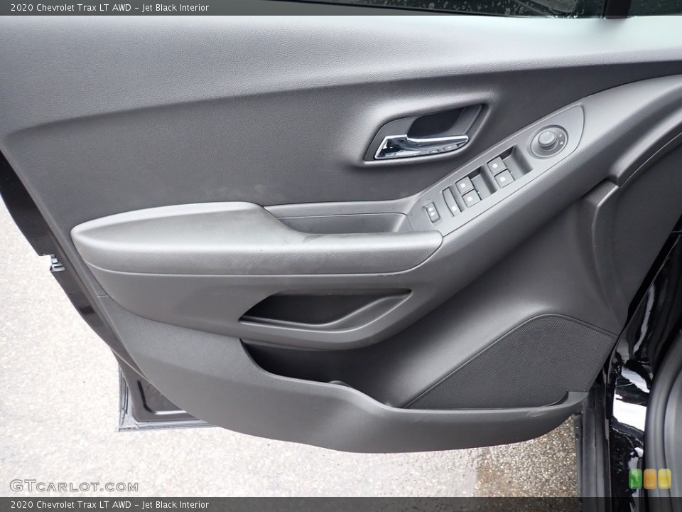 Jet Black Interior Door Panel for the 2020 Chevrolet Trax LT AWD #137452367