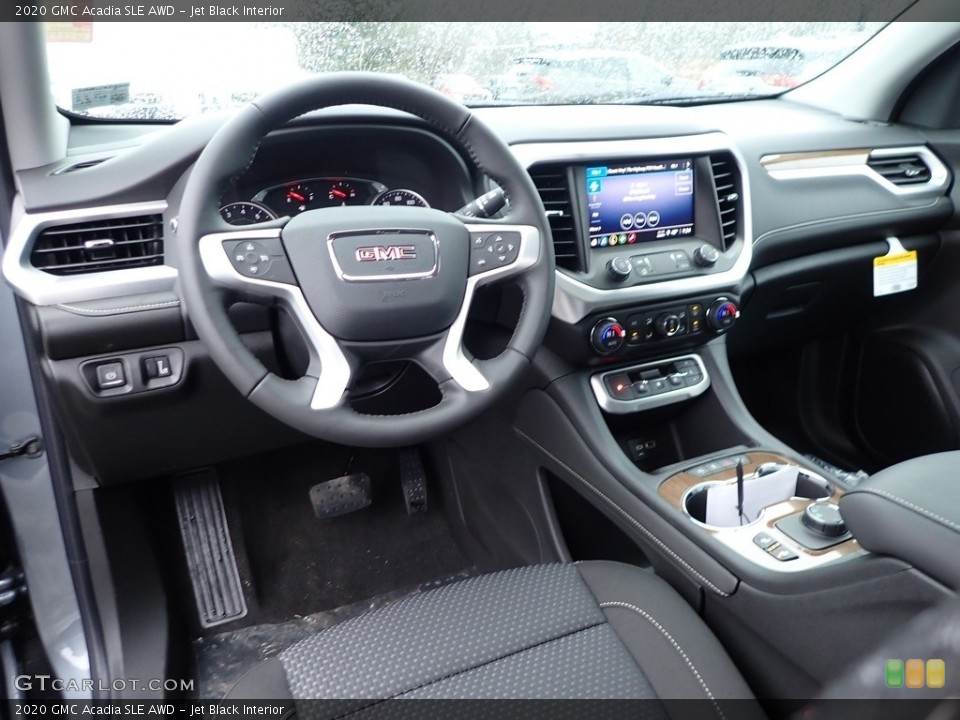 Jet Black Interior Photo for the 2020 GMC Acadia SLE AWD #137452697