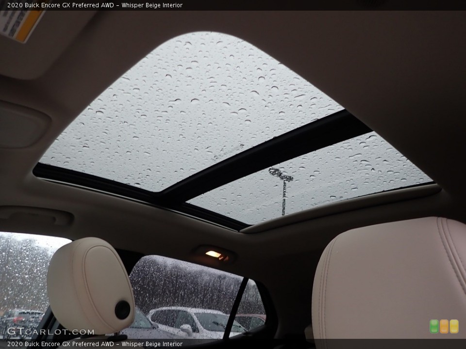 Whisper Beige Interior Sunroof for the 2020 Buick Encore GX Preferred AWD #137453432