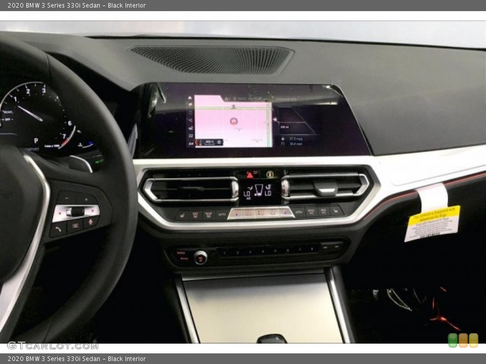 Black Interior Controls for the 2020 BMW 3 Series 330i Sedan #137453639