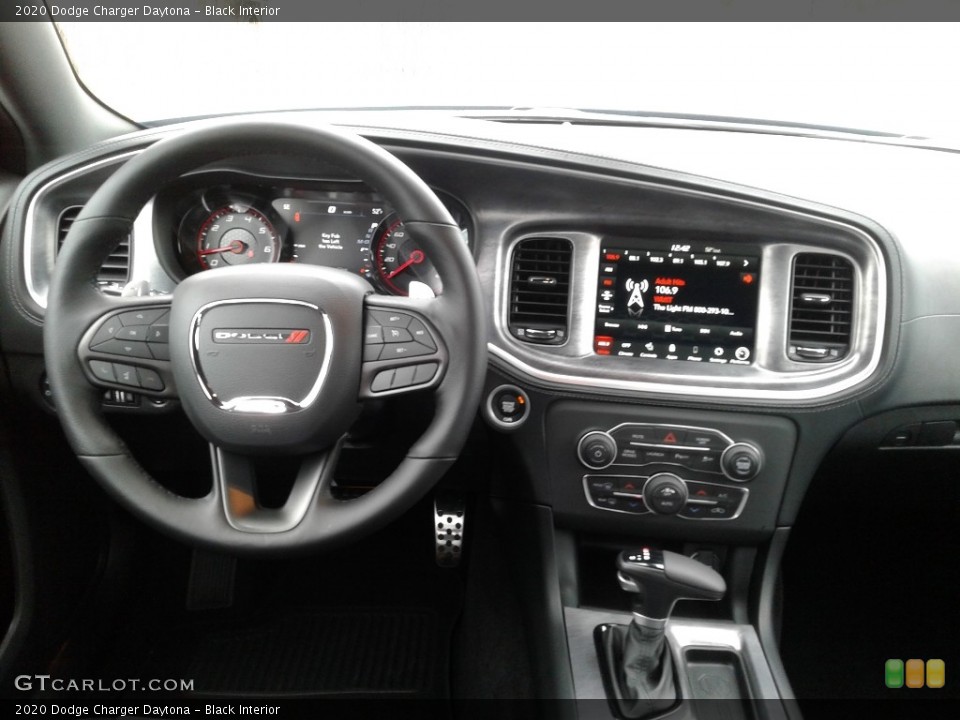 Black Interior Dashboard for the 2020 Dodge Charger Daytona #137459952