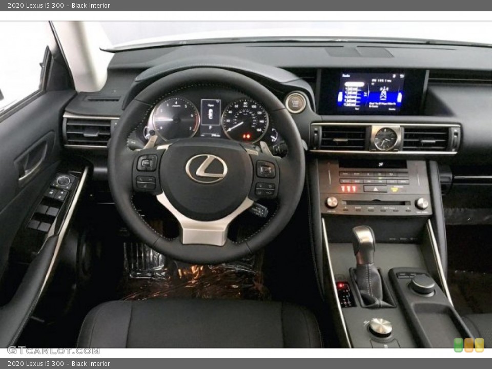 Black Interior Dashboard for the 2020 Lexus IS 300 #137465367