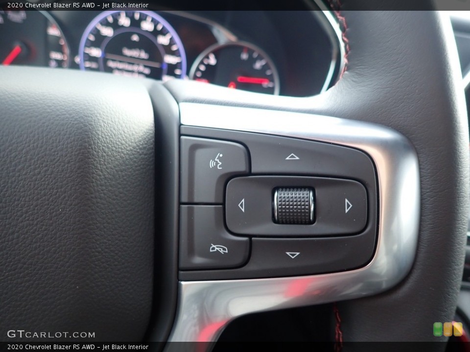 Jet Black Interior Steering Wheel for the 2020 Chevrolet Blazer RS AWD #137466834