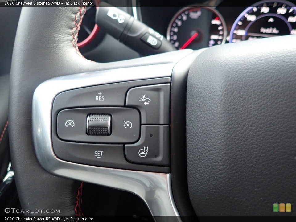 Jet Black Interior Steering Wheel for the 2020 Chevrolet Blazer RS AWD #137466855