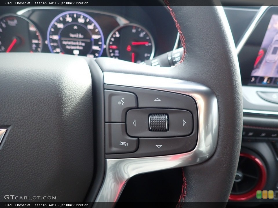 Jet Black Interior Steering Wheel for the 2020 Chevrolet Blazer RS AWD #137467230