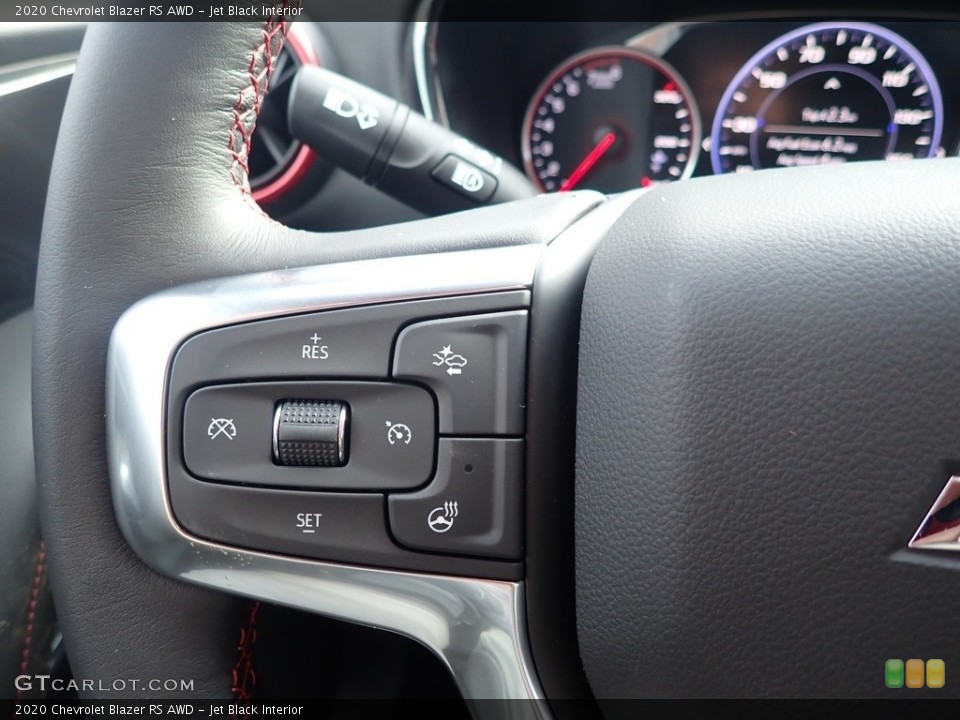 Jet Black Interior Steering Wheel for the 2020 Chevrolet Blazer RS AWD #137467248