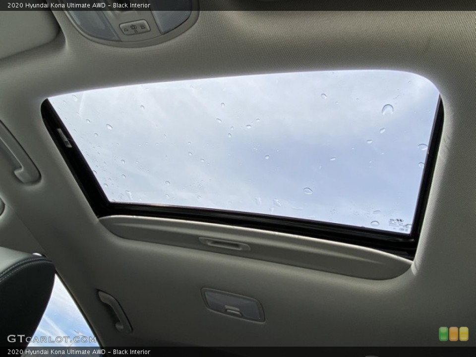 Black Interior Sunroof for the 2020 Hyundai Kona Ultimate AWD #137476236