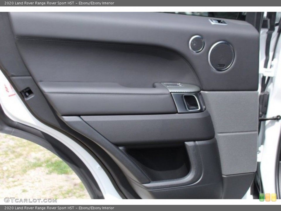 Ebony/Ebony Interior Door Panel for the 2020 Land Rover Range Rover Sport HST #137477556