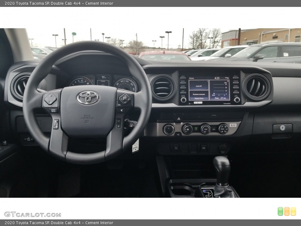 Cement Interior Dashboard for the 2020 Toyota Tacoma SR Double Cab 4x4 #137481036