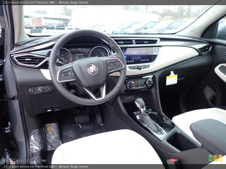 Whisper Beige Interior Photo for the 2020 Buick Encore GX Preferred AWD #137492431
