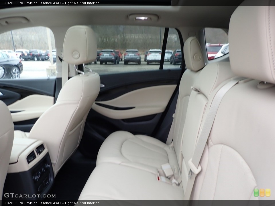 Light Neutral Interior Rear Seat for the 2020 Buick Envision Essence AWD #137492944