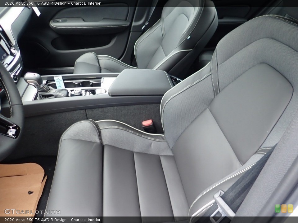 Charcoal Interior Front Seat for the 2020 Volvo S60 T6 AWD R Design #137495749