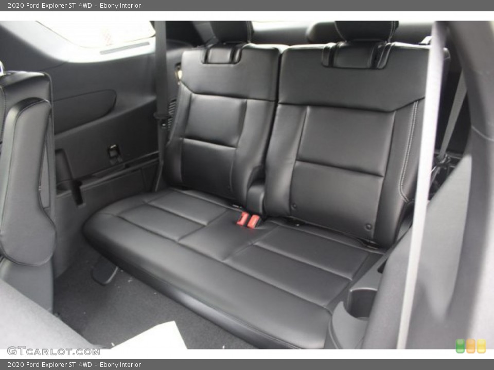 Ebony Interior Rear Seat for the 2020 Ford Explorer ST 4WD #137509894