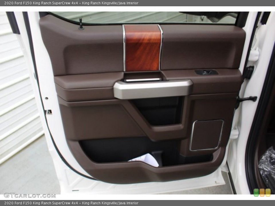 King Ranch Kingsville/Java Interior Door Panel for the 2020 Ford F150 King Ranch SuperCrew 4x4 #137510377