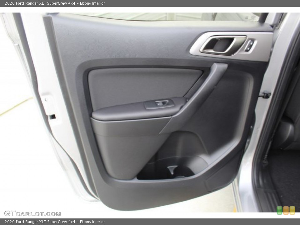 Ebony Interior Door Panel for the 2020 Ford Ranger XLT SuperCrew 4x4 #137512288