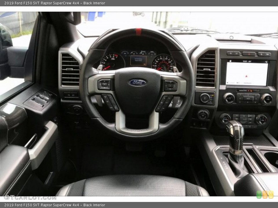Black Interior Steering Wheel for the 2019 Ford F150 SVT Raptor SuperCrew 4x4 #137524422