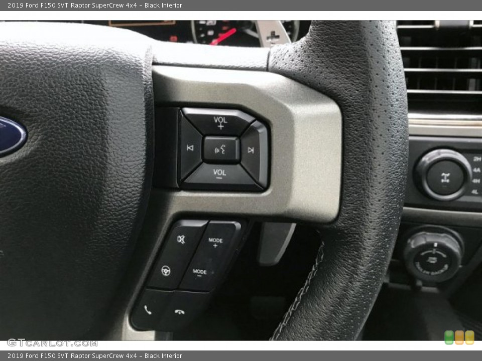 Black Interior Steering Wheel for the 2019 Ford F150 SVT Raptor SuperCrew 4x4 #137524776