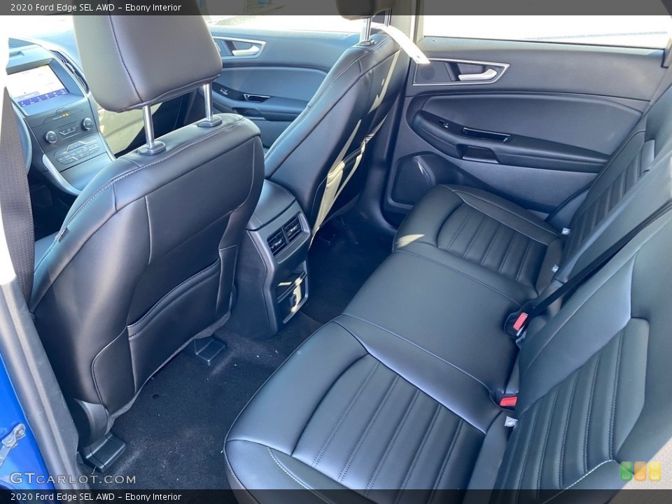 Ebony Interior Rear Seat for the 2020 Ford Edge SEL AWD #137524851