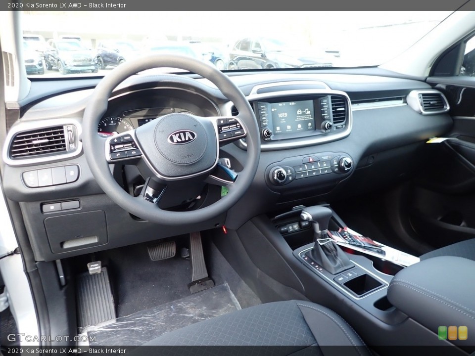 Black Interior Photo for the 2020 Kia Sorento LX AWD #137525121