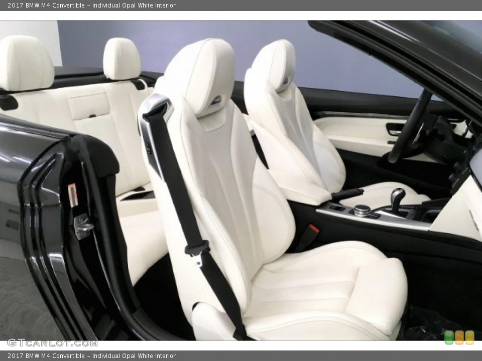 Individual Opal White Interior Photo for the 2017 BMW M4 Convertible #137535214