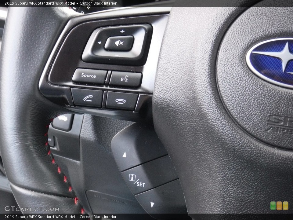 Carbon Black Interior Steering Wheel for the 2019 Subaru WRX  #137538427