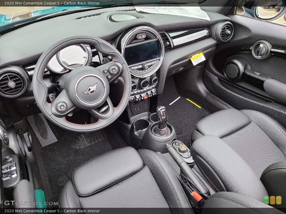 Carbon Black Interior Photo for the 2020 Mini Convertible Cooper S #137546685