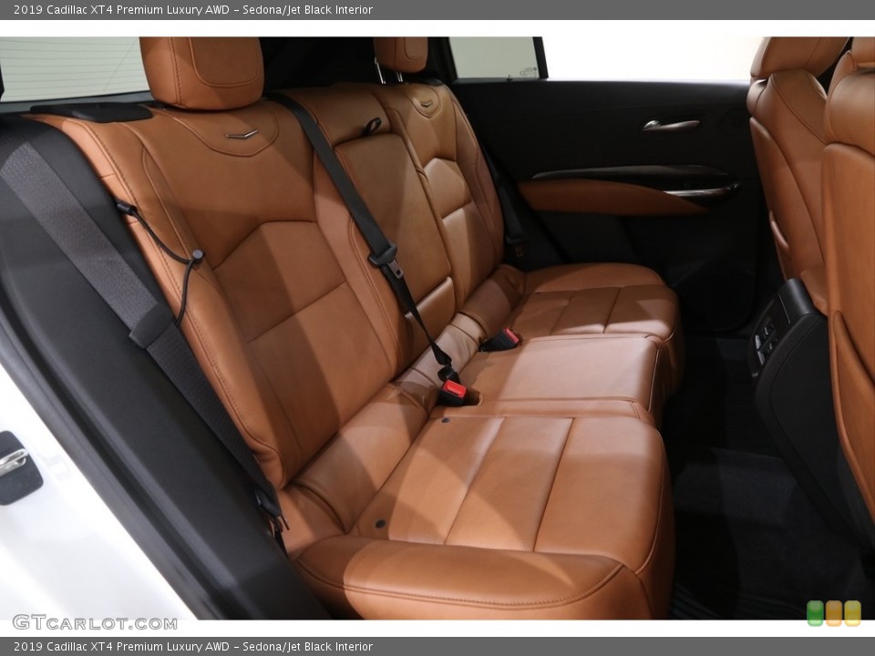 Sedona/Jet Black Interior Rear Seat for the 2019 Cadillac XT4 Premium Luxury AWD #137553891