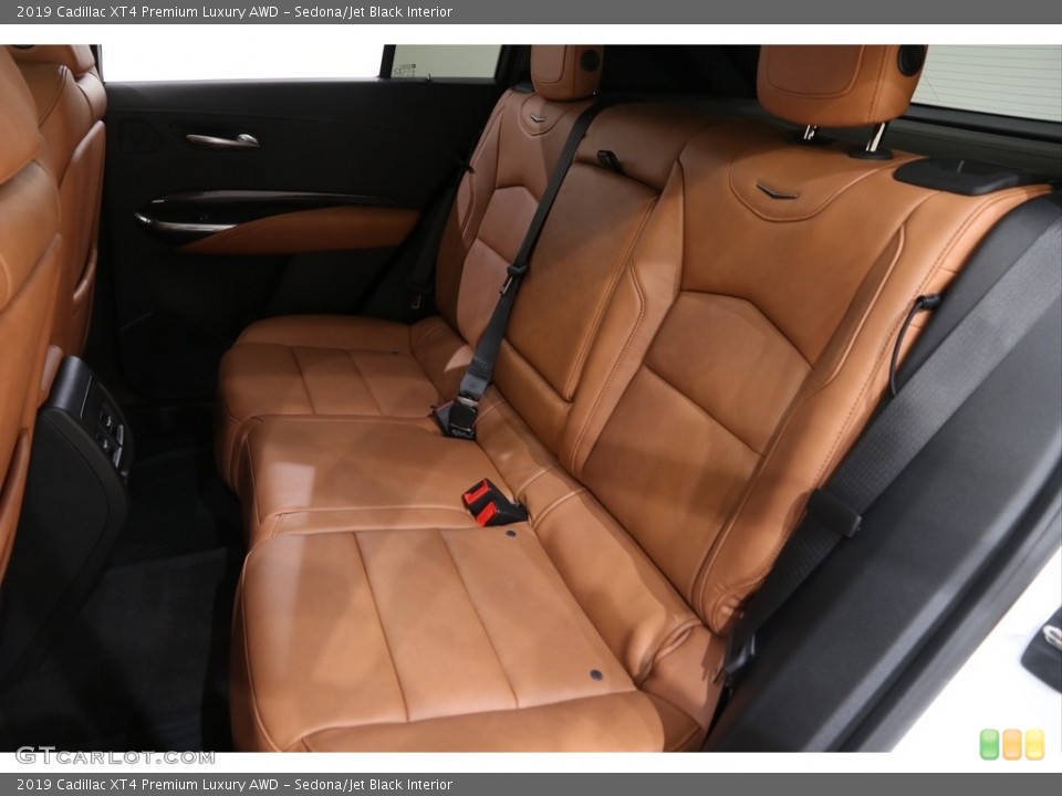 Sedona/Jet Black Interior Rear Seat for the 2019 Cadillac XT4 Premium Luxury AWD #137553918