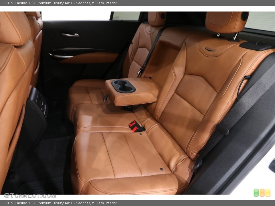 Sedona/Jet Black Interior Rear Seat for the 2019 Cadillac XT4 Premium Luxury AWD #137553933