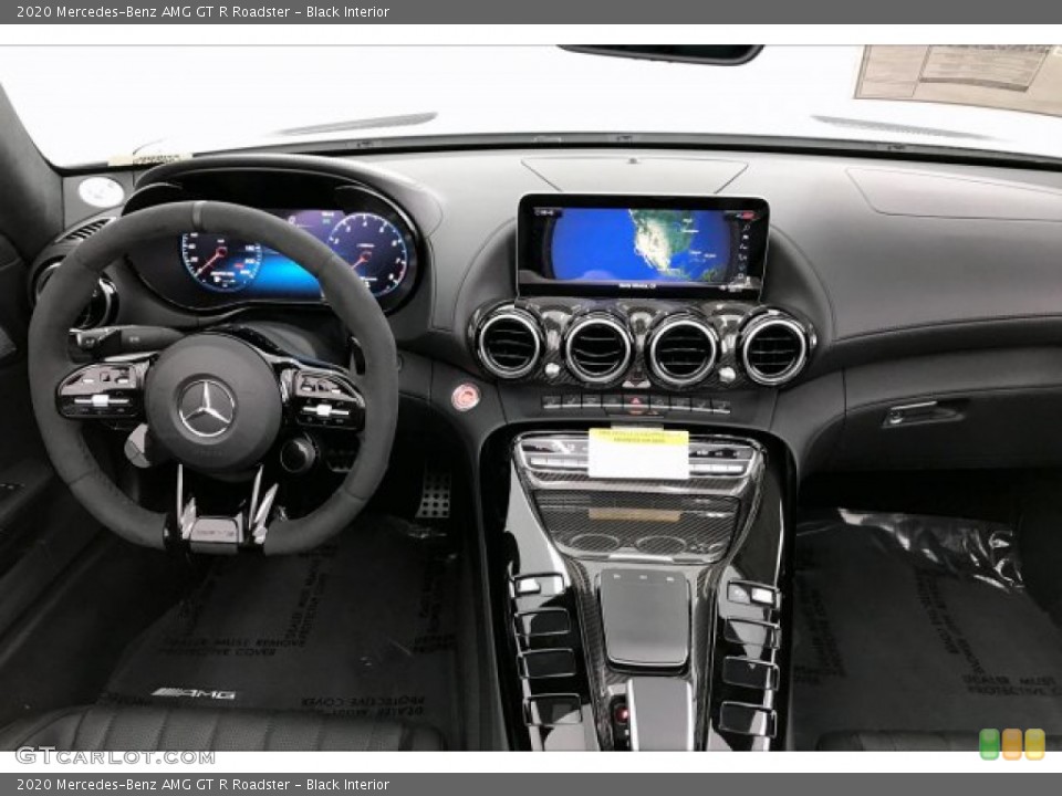 Black Interior Dashboard for the 2020 Mercedes-Benz AMG GT R Roadster #137561521