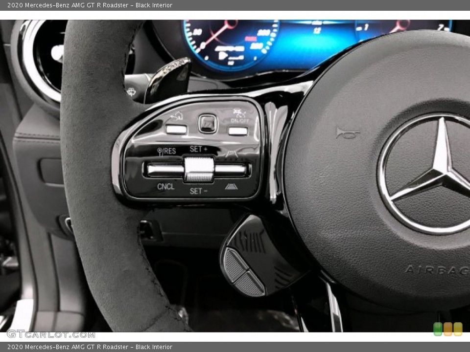 Black Interior Steering Wheel for the 2020 Mercedes-Benz AMG GT R Roadster #137561539