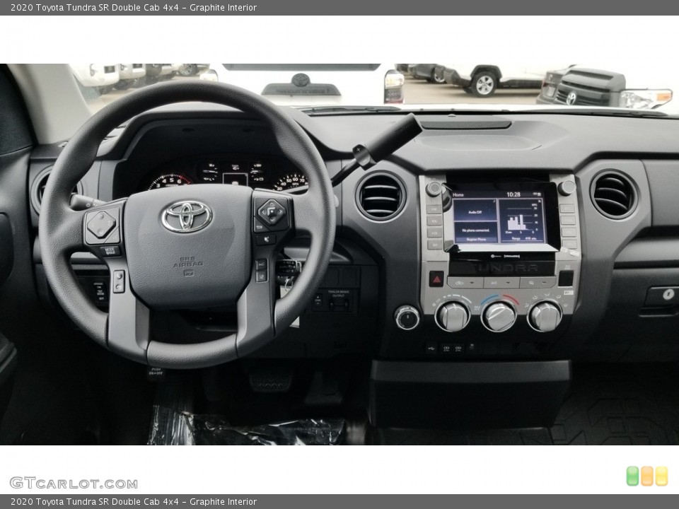 Graphite Interior Dashboard for the 2020 Toyota Tundra SR Double Cab 4x4 #137562331