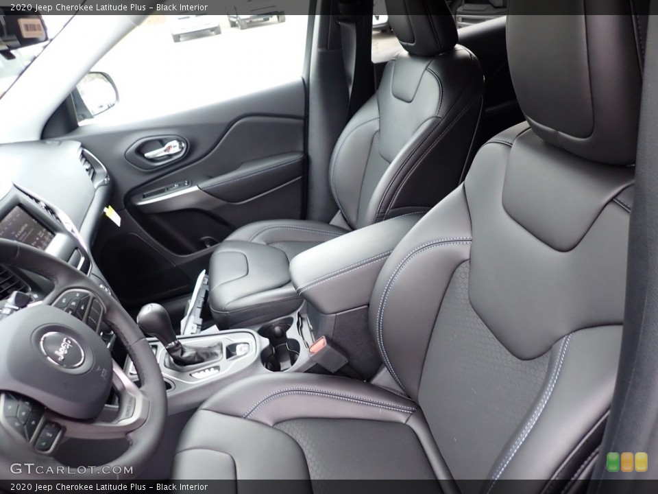 Black Interior Front Seat for the 2020 Jeep Cherokee Latitude Plus #137562382