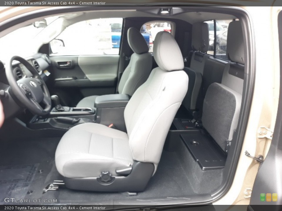 Cement Interior Photo for the 2020 Toyota Tacoma SX Access Cab 4x4 #137575333