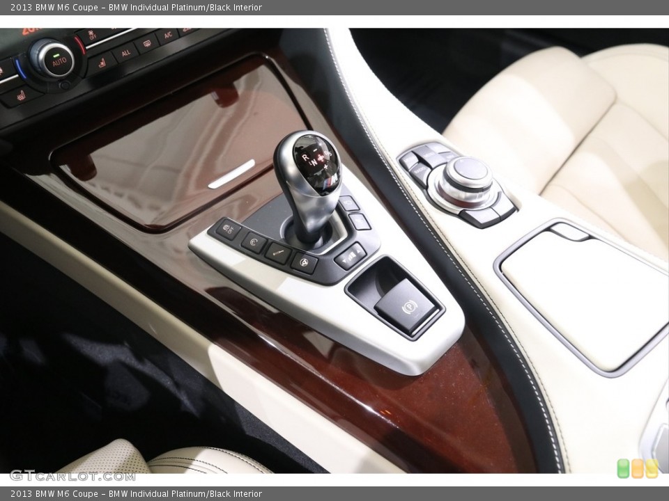 BMW Individual Platinum/Black Interior Transmission for the 2013 BMW M6 Coupe #137582599