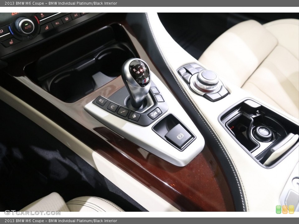 BMW Individual Platinum/Black Interior Transmission for the 2013 BMW M6 Coupe #137582617