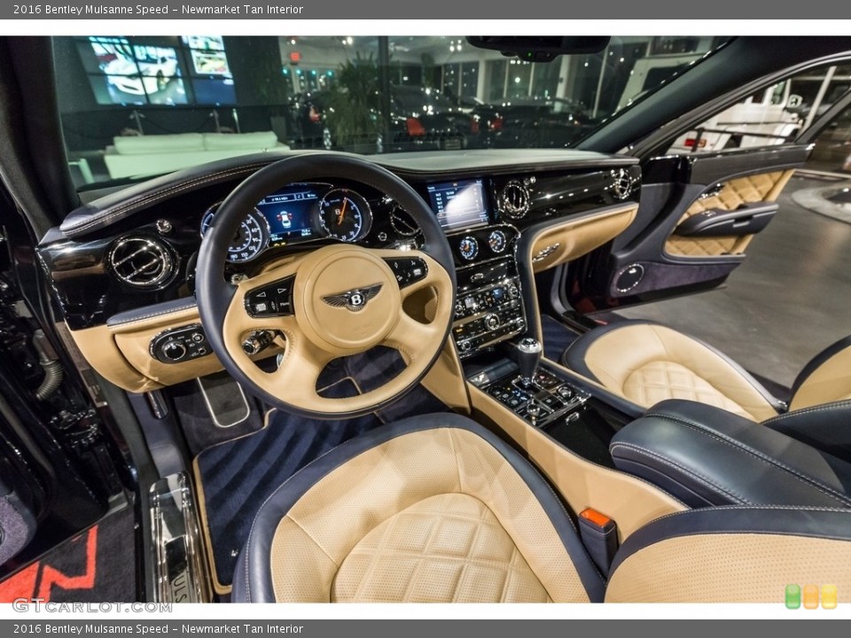 Newmarket Tan Interior Photo for the 2016 Bentley Mulsanne Speed #137583370