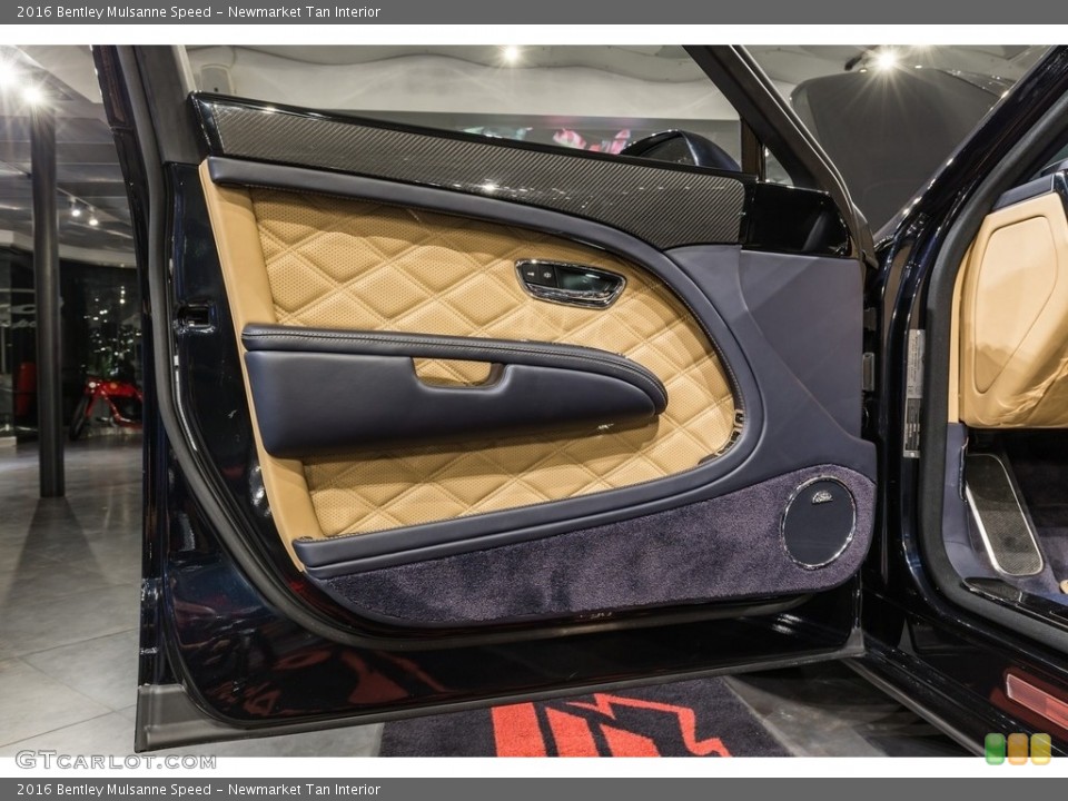 Newmarket Tan Interior Door Panel for the 2016 Bentley Mulsanne Speed #137583412