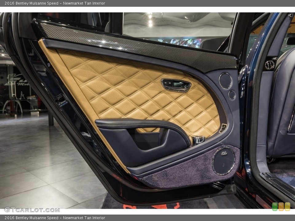 Newmarket Tan Interior Door Panel for the 2016 Bentley Mulsanne Speed #137583436