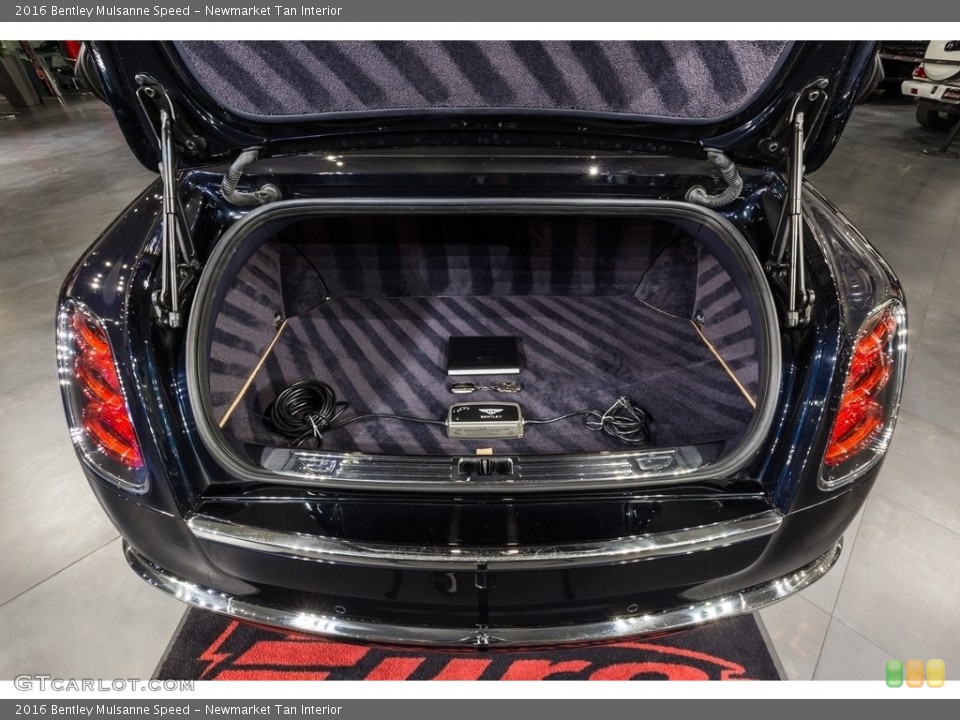 Newmarket Tan Interior Trunk for the 2016 Bentley Mulsanne Speed #137583505