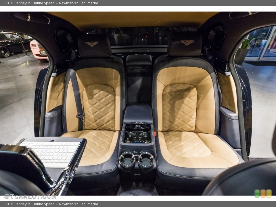 Newmarket Tan 2016 Bentley Mulsanne Interiors