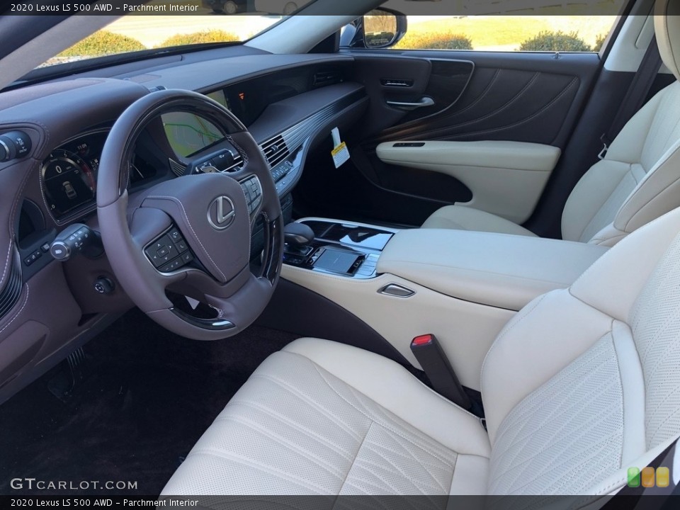 Parchment Interior Photo for the 2020 Lexus LS 500 AWD #137583844