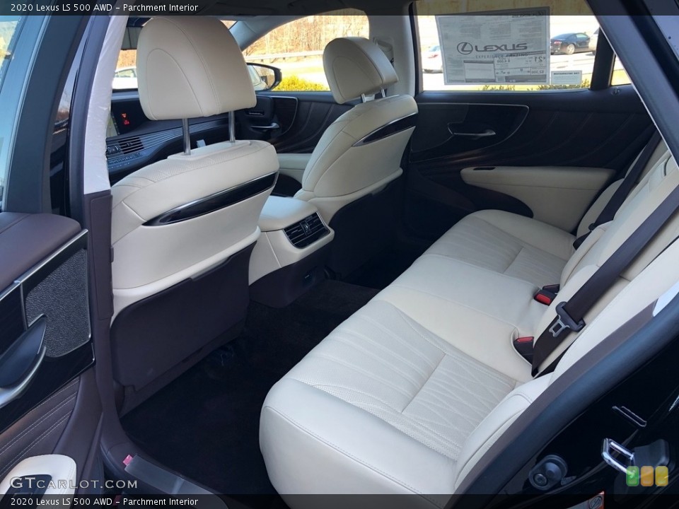 Parchment 2020 Lexus LS Interiors