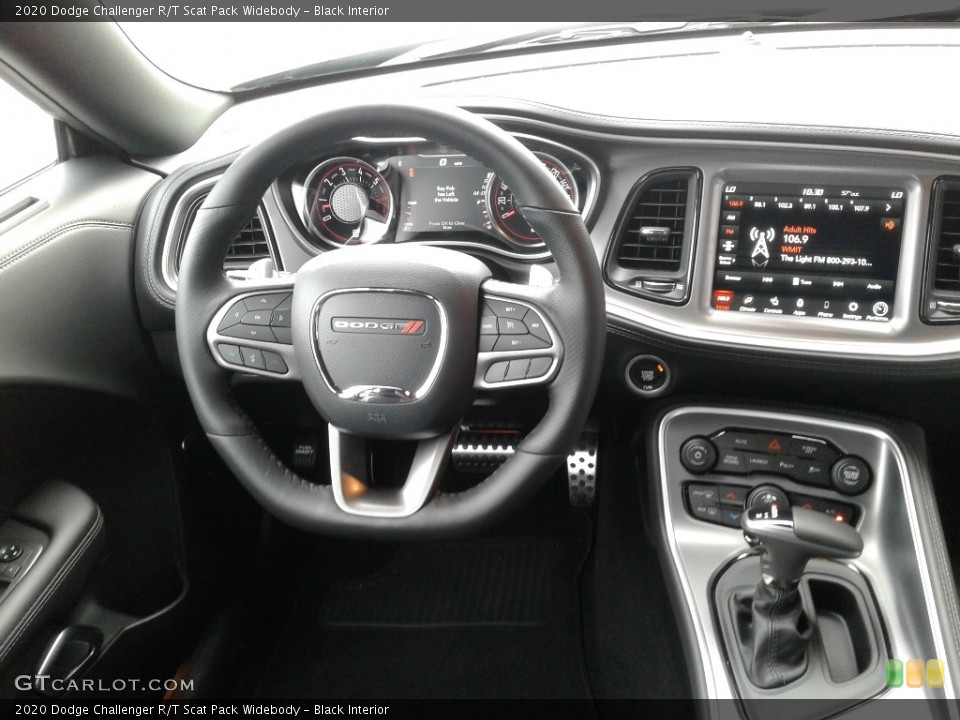Black Interior Dashboard for the 2020 Dodge Challenger R/T Scat Pack Widebody #137595791