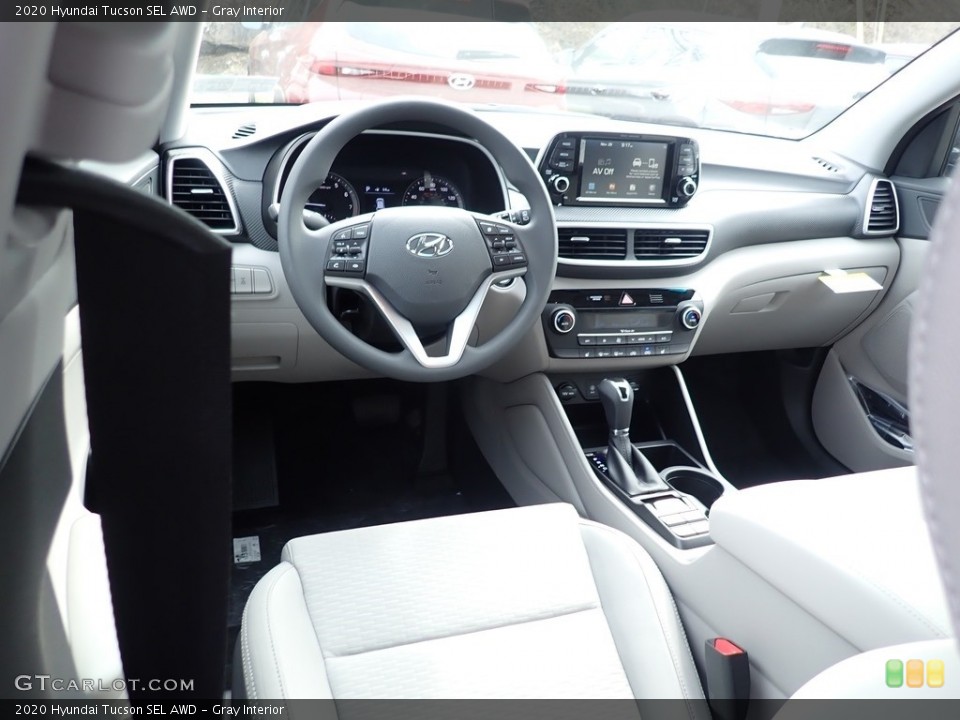Gray Interior Photo for the 2020 Hyundai Tucson SEL AWD #137608657