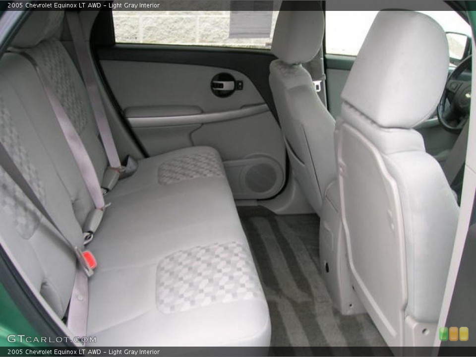 Light Gray Interior Rear Seat for the 2005 Chevrolet Equinox LT AWD #13761178