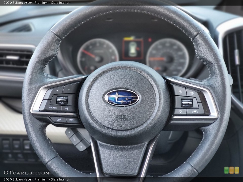 Slate Interior Steering Wheel for the 2020 Subaru Ascent Premium #137614744