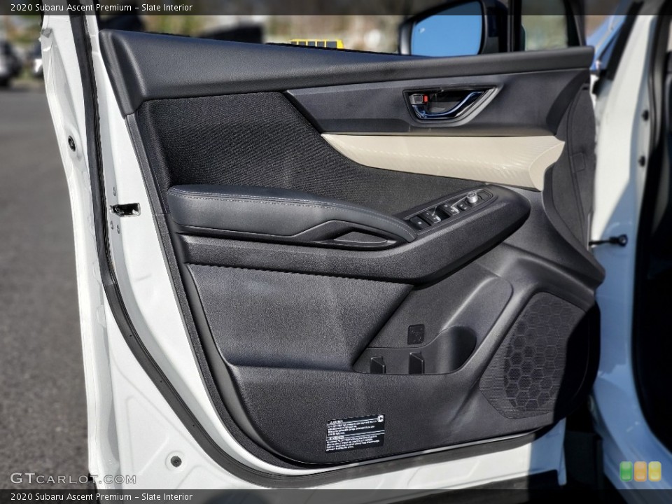 Slate Interior Door Panel for the 2020 Subaru Ascent Premium #137615059