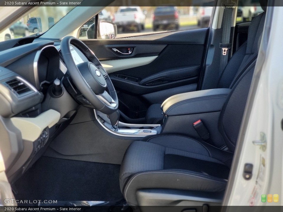 Slate Interior Front Seat for the 2020 Subaru Ascent Premium #137615074